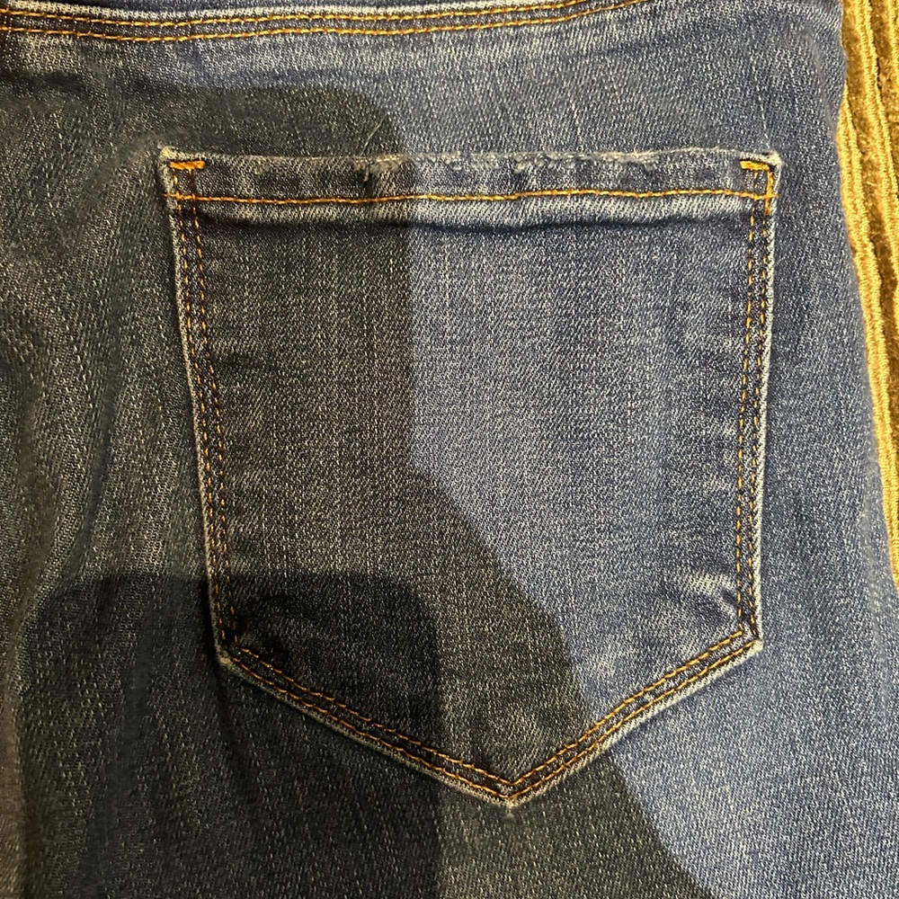 Oriana High Rise Straight Jean in Laguna - Picture 5 of 5